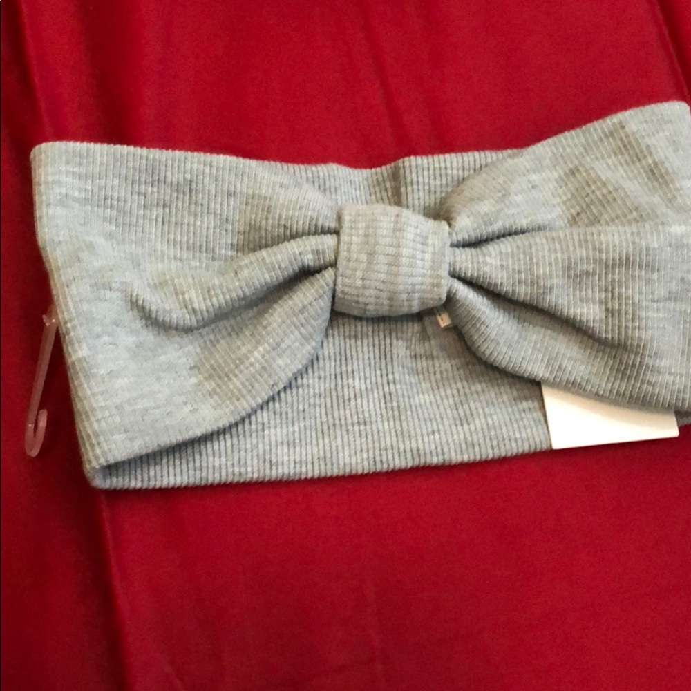 Gray headband